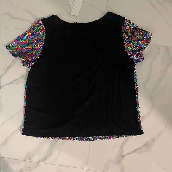 Multi Colored Sequenced Top - Picture 3 of 3